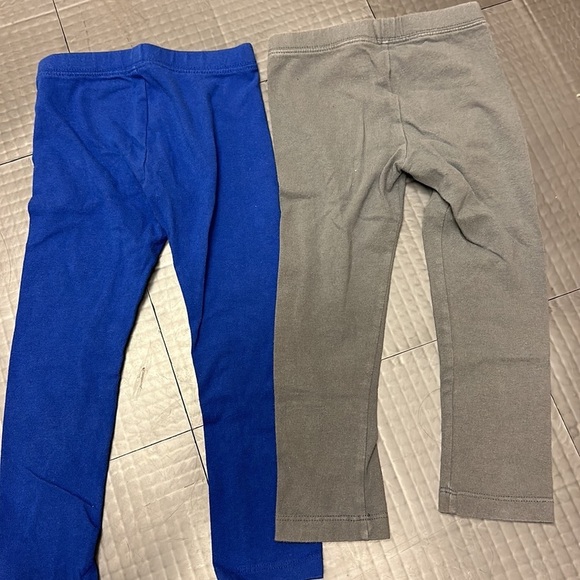 OLD NAVY GIRLS LEGGINGS BLUE AND GRAY 4T - Picture 6 of 6